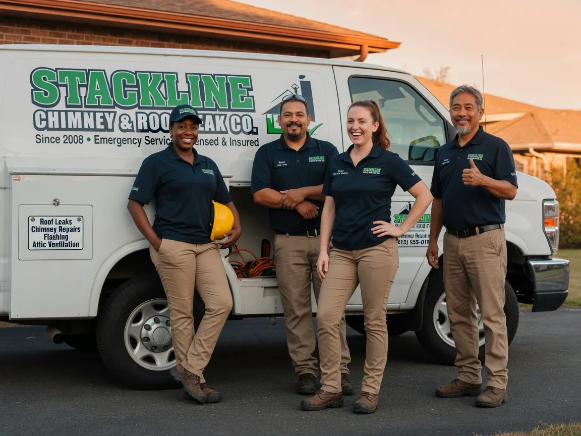 Chimney flashing repair company in Burr Oak, MI